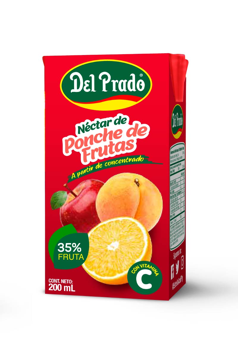 Néctar de Ponche de Frutas Del Prado 200ml