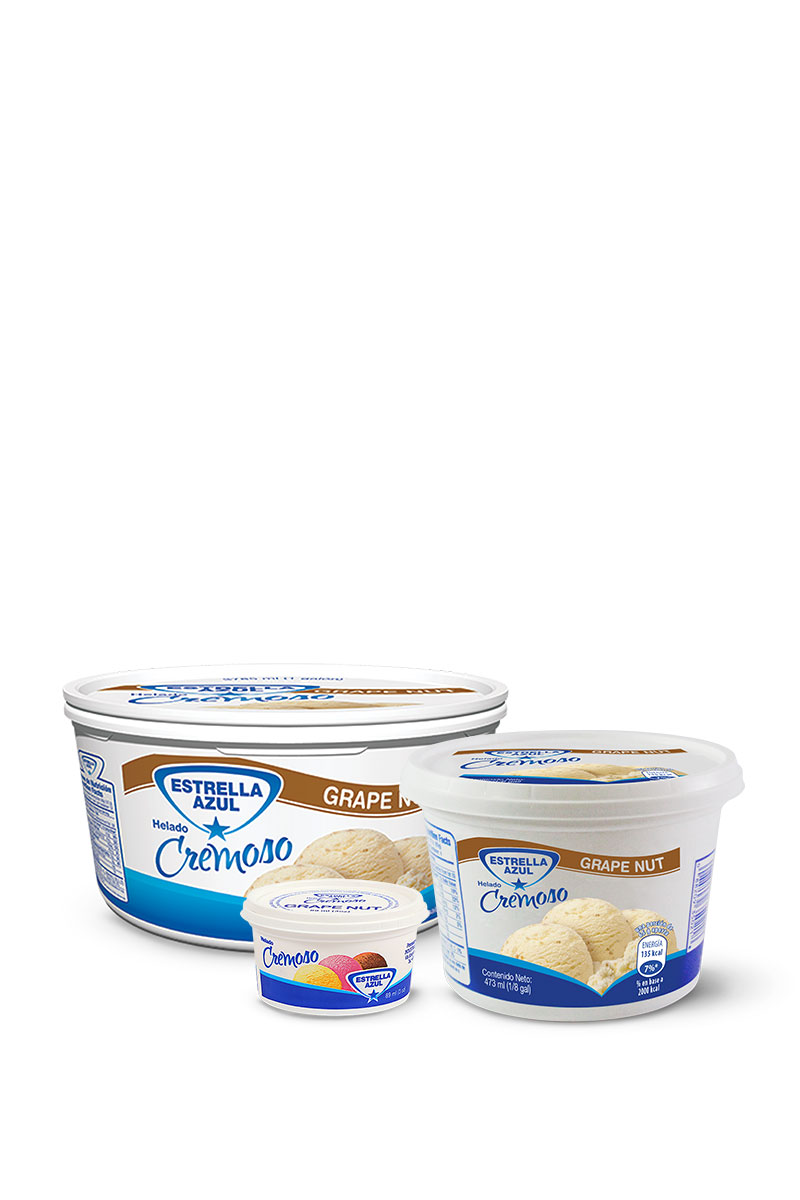 Helado Grape Nut