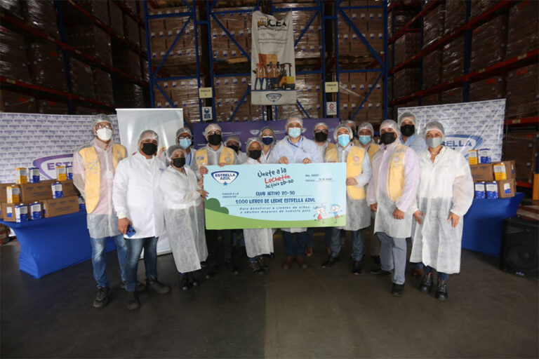 Estrella Azul renueva su apoyo a la Lechetón 20-30