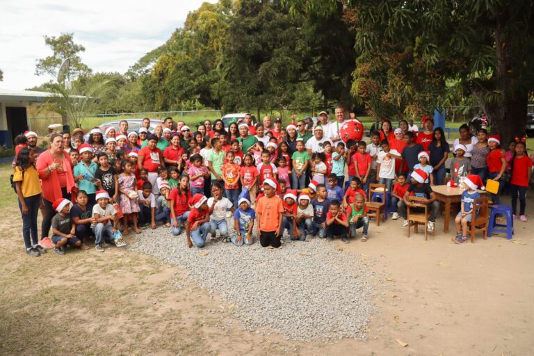 CELEBRAMOS LA NAVIDAD CON MÁS DE 150 NIÑOS EN LA PROVINCIA DE COCLÉ