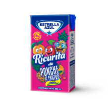 Bebida Refrescante Ponche de Frutas 200 ml