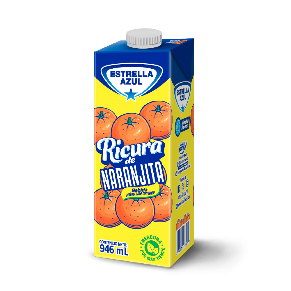 Bebida Refrescante Naranjita 946ml