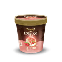 Helado D'Luxe Cheesecake Fresa 473 ml
