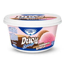 Helado Duo - Chocoalmendras y Fresa 900 ml