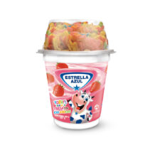 Yogurt Cremoso Fresa con Topping de Cerealitos de Colores 117 gr