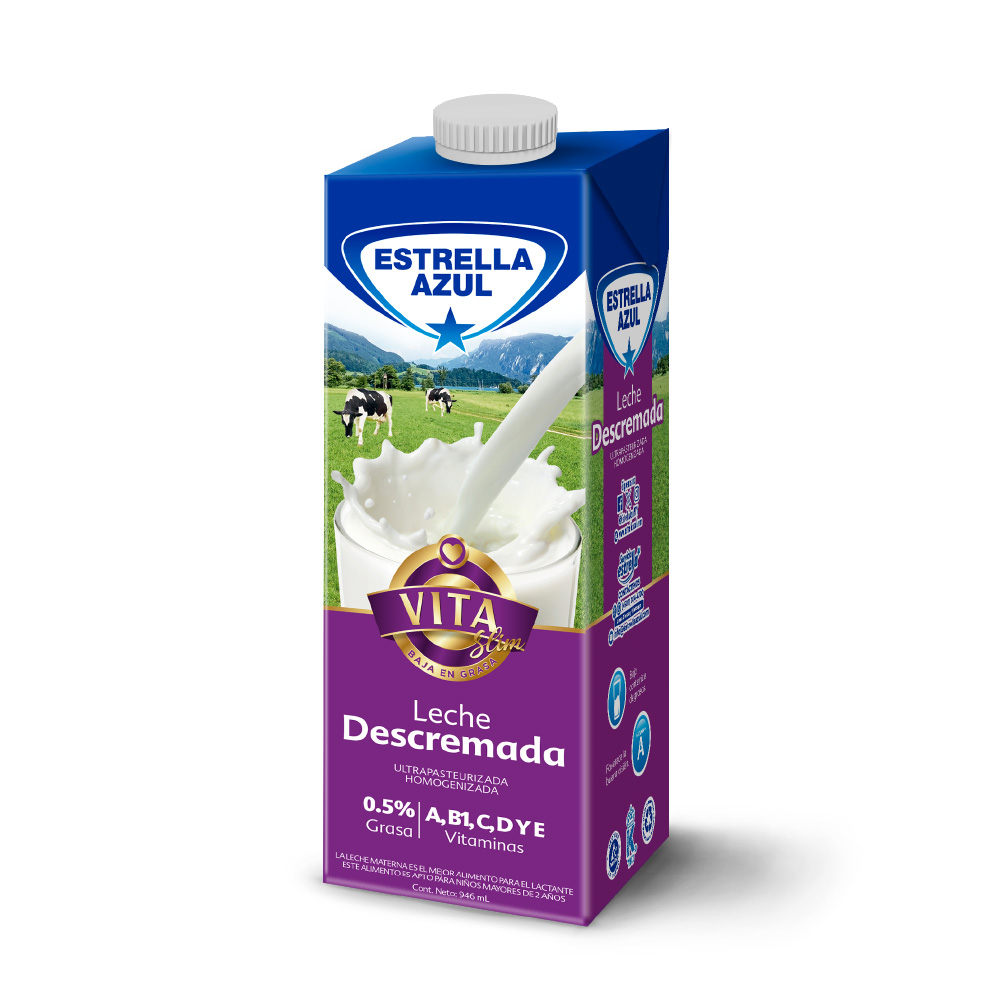 Leche Descremada Vita Slim 946ml